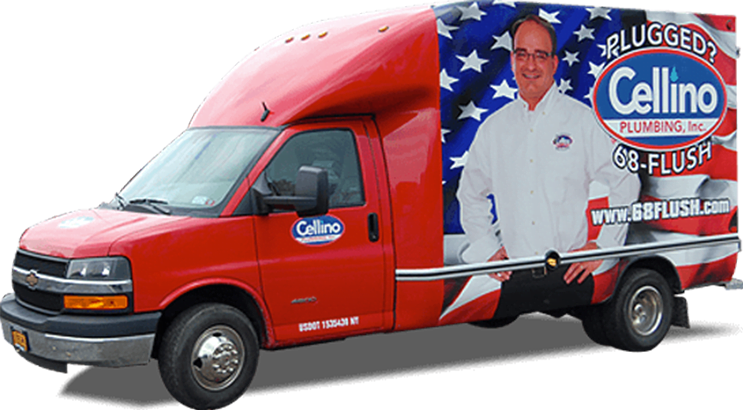 Cellino Plumbing truck