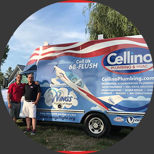 2018 Winner of Cellino Plumbing, Heating and Cooling Experts